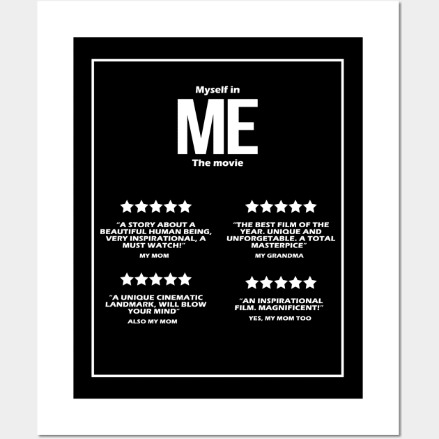 "Me" The movie. Wall Art by Alvi_Ink